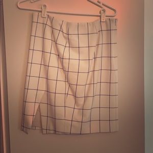 Banana Republic pattern skirt